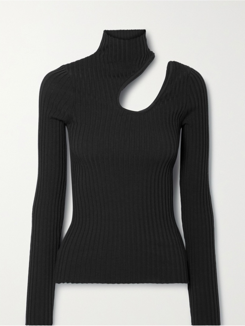 Anine Bing Victoria Cutout Sweater, XS